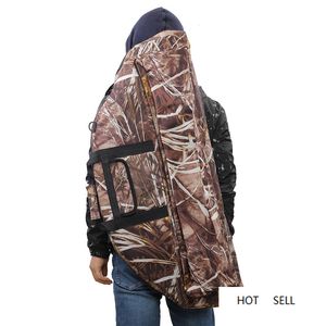 Archery Hunting Canvas Compound Bow Bag Holder Carry Case With Arrow Pocket Handle & Straps 95/115x45cm Multi-tools Outdoor Bag