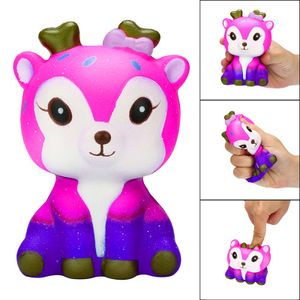 2021 Toy Exquisite Fun Galaxy Poo Scented Squishy Squeeze Antistress Rolig charm långsam stigande stress reliever nyhet