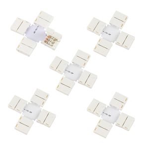 Freies Löten 3PIN WS2812B WS2811 LED Streifen Stecker Beleuchtung Zubehör Verbindungsecke Rechten Winkel 10 MM Für ws2811, 2812 streifen Licht Band