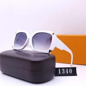1 Stück hochwertige 1340-Marken-Sonnenbrille Evidence Sonnenbrille Designer-Brille Brillen Herren Damen polierte schwarze Sonnenbrille mit Boxetui