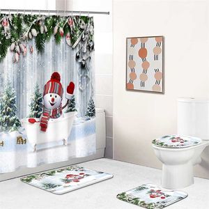 santa claus shower curtain set - Buy santa claus shower curtain set with free shipping on YuanWenjun