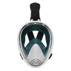 Equipamento Longo venda por atacado-Snorkeling Set Long Tube Subaquático Máscara Engrenagem Snorkel Full Face Equipamento Buceo BI50DM Máscaras de Mergulho