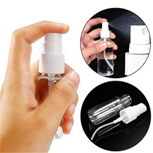 30ml 1oz Plastic Clear Fine Mist Spray Bottles Refillable Small Portable Empty Bottle Container for Travel Essential Oils Perfumes Cosmetic