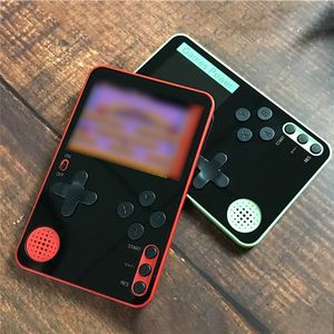 30pcs超薄型レトロハンドヘルドビデオゲームプレーヤーポータブルゲームプレーヤー内蔵500ゲームゲームコンソール