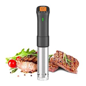 Inkbird ISV-200W Wi-Fi kulinarisk Sous Vide Precision Spis Slow Cook med 1000W Immersion CirculatorStainless Steel Components 210719