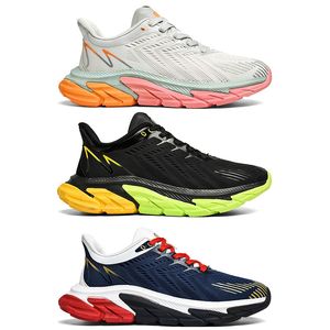 Moda Marka olmayan Koşu Ayakkabıları Erkekler için Gri Turuncu Siyah Yeşil Safir Maratonu Açık Erkek Eğitmenler Spor Sneakers 40-45
