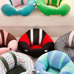 Baby sofa seat plush support toy chair learning travel car comfortable sitting on pure cotton nursing pad 0-2 year old baby Gif a19