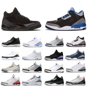 Scarpe da basket Pure White SEOUL Black Cat Tinker Midnight Navy UNC uomo Cool Grey Sport Blue Denim Fire Red Infrared uomo scarpe da ginnastica sportive sneakers US7-13 Athletic