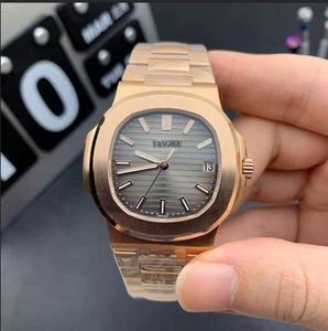 Mergulho Masculino Corrida Automática Cal.324 SC relógios de pulso Data Blue Dial Homens ETA 5711 Platinum Relógios PPF Factory Gold 904L