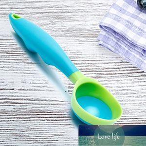 Ice Cream Scoop Melon Kształt Kształt Ball Scoops Spear Spoon Łyżka Ciasteczka Ciasto Scooper Meat Meat Ball Maker Kuchnia Deser Narzędzie Cena Fext Design Quality Najnowsze