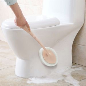 Spazzola per la pulizia Vasca da bagno Spugna per WC portatile Detergente per piastrelle per pavimenti Utensile da cucina Bagno 210423