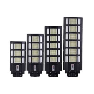 150W 200W 250W 300W Solar Street Lamp Colorful White Light Motion Sensor Waterproof IP65 Wall Outdoor Landscape Garden Light with pole