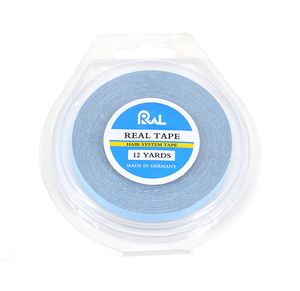 Ruban Bleu Pour Les Extensions achat en gros de 12YARD cm Blue Skin Safe Soffre Suffe Roule à bande adhésif imperméable pour extensions de coiffure de bande