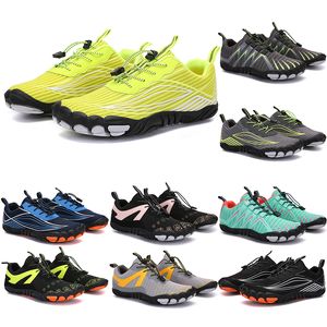 2021 Four Seasons Five Fingers Sports shoes Mountaineering Net Extreme Simple Running, Cycling, Hiking, green pink black Rock Climbing 35-45 color107