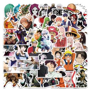 50 PCS Mixed Classic Anime Collection Graffiti kateboard Stickers For Car Laptop Fridge Helmet Pad Bicycle Bike Motorcycle PS4 book Guitar Pvc Decal