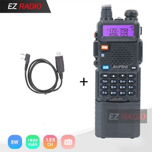 BaoFeng UV 5R CB 8W 5W Stazione radio UV-5R Ricetrasmettitore Talkie Walkie Auricolare antenna UV5R UV82 UV9R UV-82 UV-9R