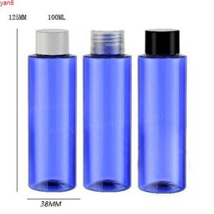 Wholesale diy showers for sale - Group buy 24 x ml Cylinderical DIY Cobalt Blue Flat Shoulder Plastic Lotion Shampoo and Shower Gel Bottle