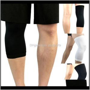 Gomito 1 pezzo Cuscinetti sportivi morbidi Traspirante Compressione in ginocchio Elastico Fitness Ciclismo Manica da basket Supporto per ginocchio Protezione Tutore Ny 3Iyvy