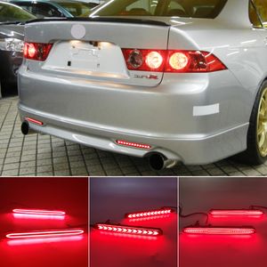 2PCS Auto LED Tylna reflektorowa zderzak Light dla Honda Acura TSX dla Accord Odyssey CR-V Element Element Lampa Hamulec Mgte