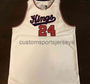 Mens Women Youth Bobby Jackson Basketball Jersey Embroidery add any name number