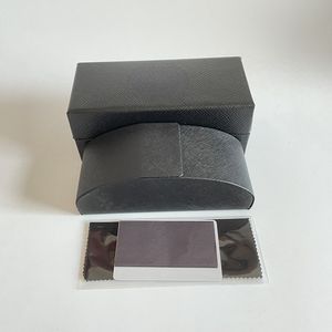 Markenbox-Etui für Sonnenbrillen, Brillen, Schutzbrillen, Zubehör, Verpackungshüllen, klassische schwarze Brillenboxen