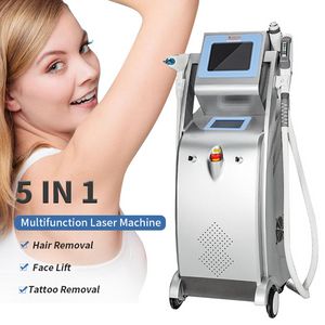 Professional Ipl Nd Yag Laser Tattoo Removal 532nm 755nm 1064nm Big Power 300000 Shots Fast Hair Reduction Opt