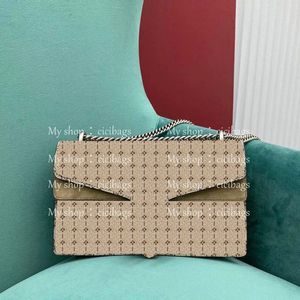 Luxurys Modedesigner Schulter-Crossbody-Taschen Damenhandtaschen Geldbörsen Klassische hochwertige Damen-Kupplung aus echtem Leder mit gesteppter Kette Messenger