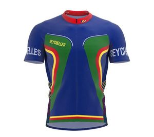 Racingjackor 2021 Seycheller Flera val Sommarcykeltröja Jersey Team Men's Bike Road Mountain Race Tops Riding Bicycle Wear Clothing