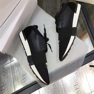 2017 Moda Luksusowy Design Marka Projektant Mieszkania Prawdziwej Skóry Sneakers Mężczyźni Biegacze Deskorolka Przypadkowe buty