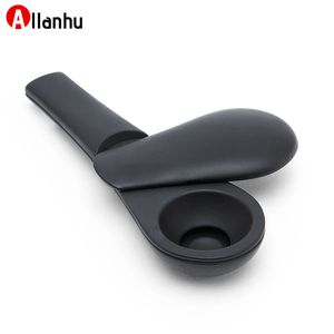 Ready to Ship Cheap price Custom logo metal smoking hand spoon pipe wjy954