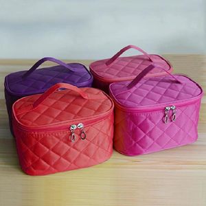 Wholesale train case travel resale online - Storage Bags Makeup Bag Crushing Resistance Polyester Convenient Travel Train Organizer Beauty Toiletry Bath Wash Case For Indoor