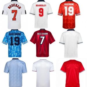 イギリスレトロサッカージャージ男メン1980 89 90 92 94 98レトロなフットボールシャツCamisetas defêtbolレトロジャージークラシックシャツビンテージサッカー