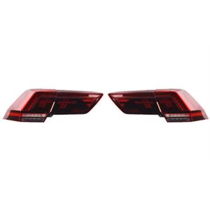 Bildelar Tail Lights för VW Tiguan L Taillights LED DRL Running Light Dim Lampa Angel Eyes bakar parkering bakljus