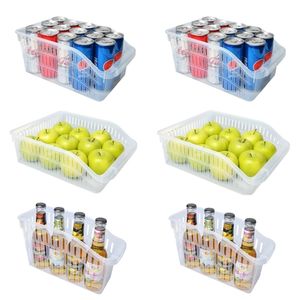 Wholesale kitchen container rack for sale - Group buy Kitchen Organizer Drawer Basket Container Fresh Spacer Layer Storage Rack Retractable Box Space Saver Fridge Freezer Food Holder