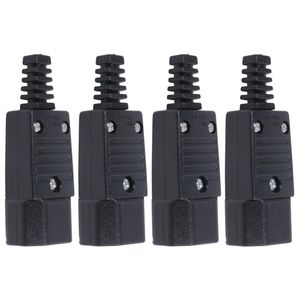 C14-Inlat. großhandel-Smart Power Plugs x Black IEC C14 Stecker AC Inlet Socket Connector V A