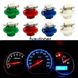 50PCs Universal Car Tuning T5 B8.4D 5050 LED-indikatorlampor Klustermätare Dashboard Dash Lamplampa Inredningsdelar Bilprodukter