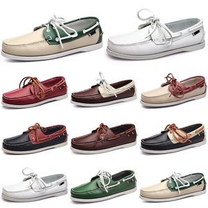 scarpe casual da uomo triple nero bianco popolare traspirante argento taupes mogano marrone jogging appartamenti da passeggio softs sneakers da uomo in pelle multis trainer outdoor