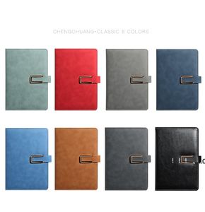 newNotebook Notepads Creative Buckle Diary Business Thick Notebooks Custom LOGO School Office Supplies SEA EWC7486