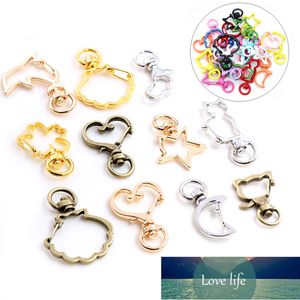 10pcs lot Snap Hook Trigger Clips Buckles For Keychain Lobster Lobster Clasp Hooks for Necklace Key Ring ClaspDIY Making