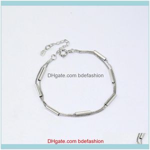 Link, Jewelrylink, Chain Top Quality Wholesale Real Sterling 925 Sier Bracelets Fine Fashion Drop Delivery 2021 Zcudn