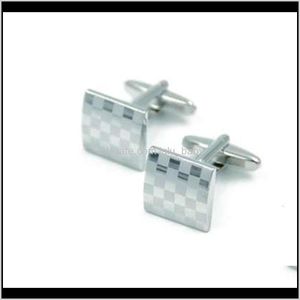 Tie Clasps tachas jóias entrega de gota 2021 mens abotoaduras de aço inoxidável gravura laser gravura links moda homens camisa francesa noivo casamento