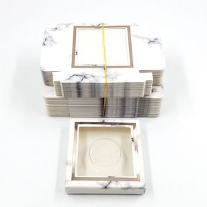 False recelash упаковочный квадратный бумажный коробка много стилей и цветов для варианта декоративные чехлы 25 мм норковые ресницы с подносом упаковки отдельно мода