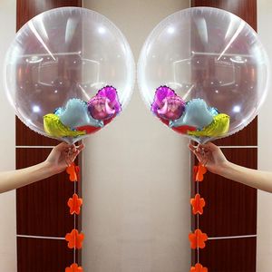 Party-Dekoration, 24 Zoll, 36 transparente Folienballons, transparenter Aluminiumballon, Hochzeit, Geburtstag, Dekorationen, Balon Globos, 1 Stück