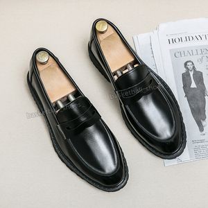 Luxurys Desginers Mens Shoes Formala Genuines Leather Canvasa Platform Men's Crocodile Male Casual Wedding Patys Loafers Dress Shoe Size 38-45