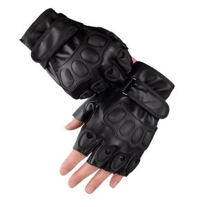 Fingerless Handskar Starkt Gym Fitness Academia Power Training Tyngdlyftande Hantel Sport Crossfit Barbell Half Finger