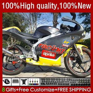 Body Kit für Aprilia RS-250 RSV250 RS RSV 250 RS250 RR Gelb Grau R RS250R 95 96 97 24No.55 RSV250R RSV250RR 1995 1996 1997 RSV-250 RS250RR 95-97 Motorradverkleidung