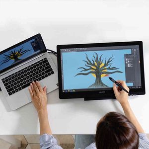 Huion 19,53 Zoll Kamvas 20 AG Glasdisplay Professioneller 8192 Stufen digitaler Grafik-Zeichenstift-Tablet-Monitor