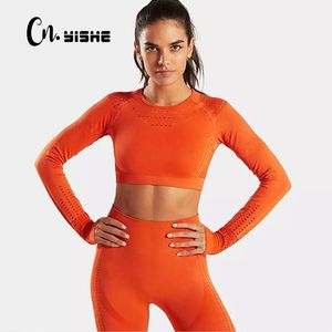 CNYISHE SEXY TRACKSUITS Kvinnor Sätter kostymer Beskära Top + Byxor Leggings Sports Suit for Women Home Lounge Wear Set Casual Overaller 210419