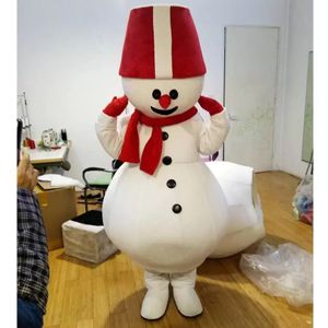 Alta Qualidade Boneco De Neve Mascote Trajes Natal Fantasia Vestido De Partido Dos Desenhos Animados Personagem Outfit Terno Adultos Tamanho Carnaval Páscoa Publicidade Tema Roupas