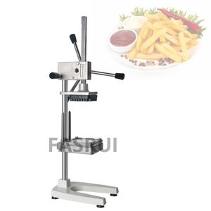 Äpfel Ingwer Karotten Stirps Cutter Pommes Frites Maschine Handdruck Vertikale Kartoffelschneider Gurken Schneidemaschine